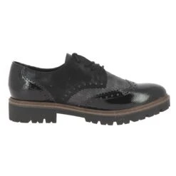 Chaussures A Lacets23718 NoirMarco Tozzi Femme 23718 Noir