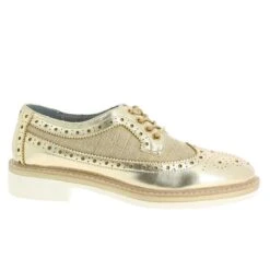 Chaussures A Lacetschicca BeigeMaria Mare Femme Chicca Beige