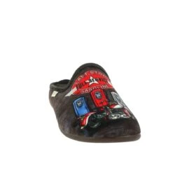 Mulesstation Service MarronMaison De L Espadrille Homme Station Service Marron -Magasin De Chaussures De Mode 1034201 4