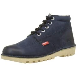 Bottinesneorallyz BleuKickers Garcon Neorallyz Bleu -Magasin De Chaussures De Mode 1058602 2