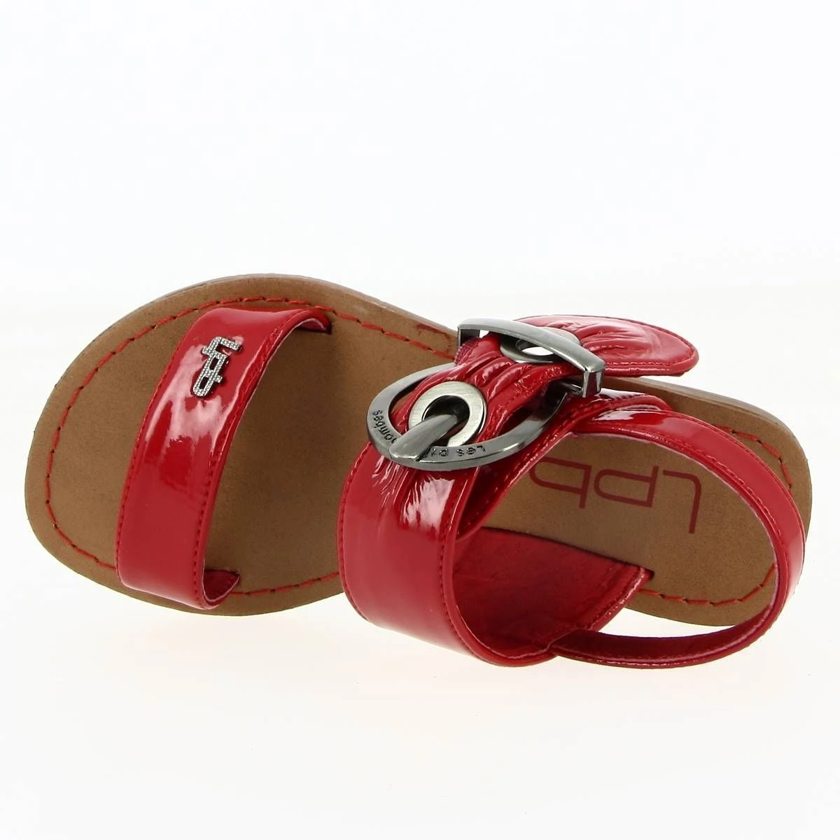 Sandalesj Pervenche RougeLes Petites Bombes Fille J Pervenche Rouge 4 Sandalesj Pervenche RougeLes Petites Bombes Fille J Pervenche Rouge – Image 4