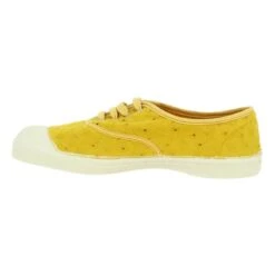 Chaussures A Lacetsbroderie Anglaise JauneBensimon Femme Broderie Anglaise Jaune -Magasin De Chaussures De Mode 1076004 3