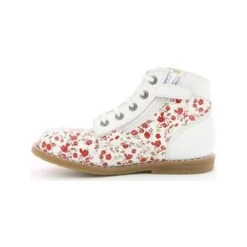 Bottineskouklegend BlancKickers Fille Kouklegend Blanc -Magasin De Chaussures De Mode 1090601 3