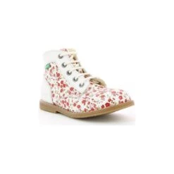 Bottineskouklegend BlancKickers Fille Kouklegend Blanc -Magasin De Chaussures De Mode 1090601 4