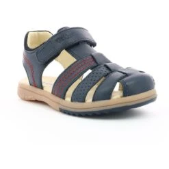 Sandalesplatinium BleuKickers Garcon Platinium Bleu -Magasin De Chaussures De Mode 1091601 3