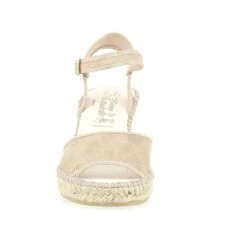 Sandales250 BeigeMaison De L Espadrille Femme 250 Beige -Magasin De Chaussures De Mode 1109601 5