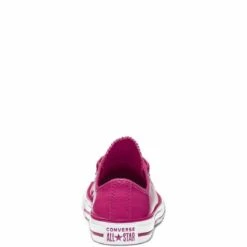Baskets Modechuck Taylor All Star Leather Ox RoseConverse Fille Chuck Taylor All Star Leather Ox Rose -Magasin De Chaussures De Mode 1127501 4