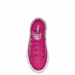 Baskets Modechuck Taylor All Star Leather Ox RoseConverse Fille Chuck Taylor All Star Leather Ox Rose -Magasin De Chaussures De Mode 1127501 5