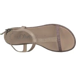 Sandales28133 BeigeS.oliver Femme 28133 Beige -Magasin De Chaussures De Mode 1128701 6