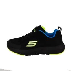 Baskets Modedynamic NoirSkechers Garcon Dynamic Noir -Magasin De Chaussures De Mode 1139001 3