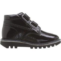 Bottinesneovelcro NoirKickers Fille Neovelcro Noir