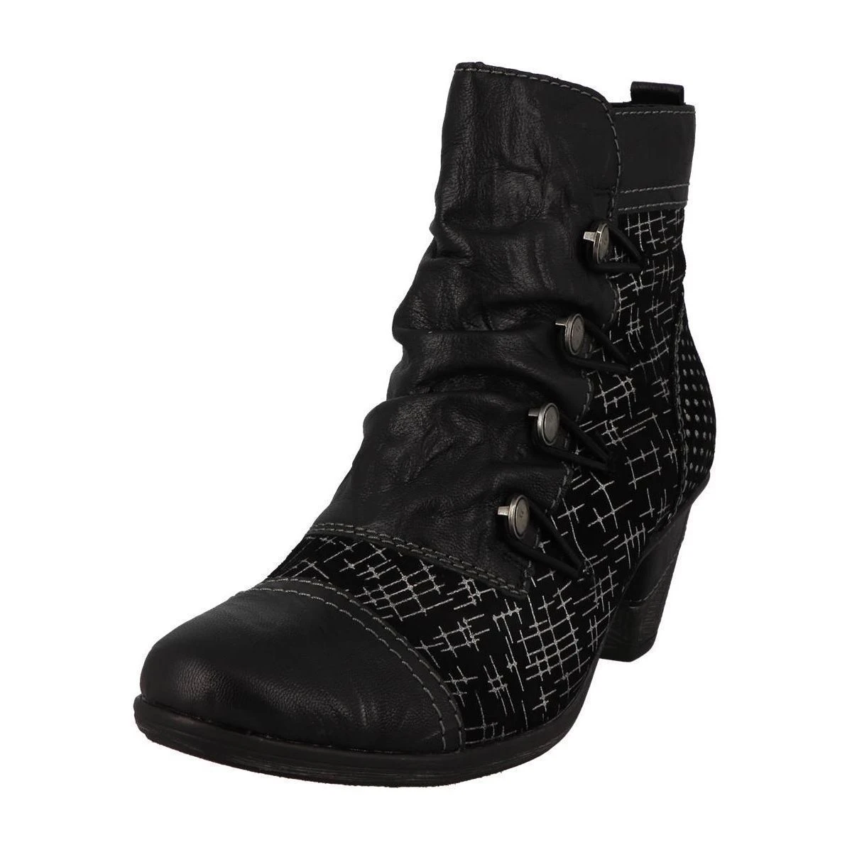 Bottinesd8792 NoirRemonte Femme D8792 Noir 2 Bottinesd8792 NoirRemonte Femme D8792 Noir – Image 2