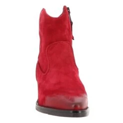 Bottines240210 RougeMjus Femme 240210 Rouge -Magasin De Chaussures De Mode 1170501 4