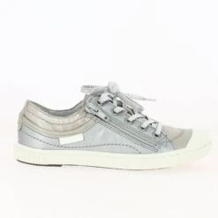 Baskets Modebisk ArgentPataugas Fille Bisk Argent
