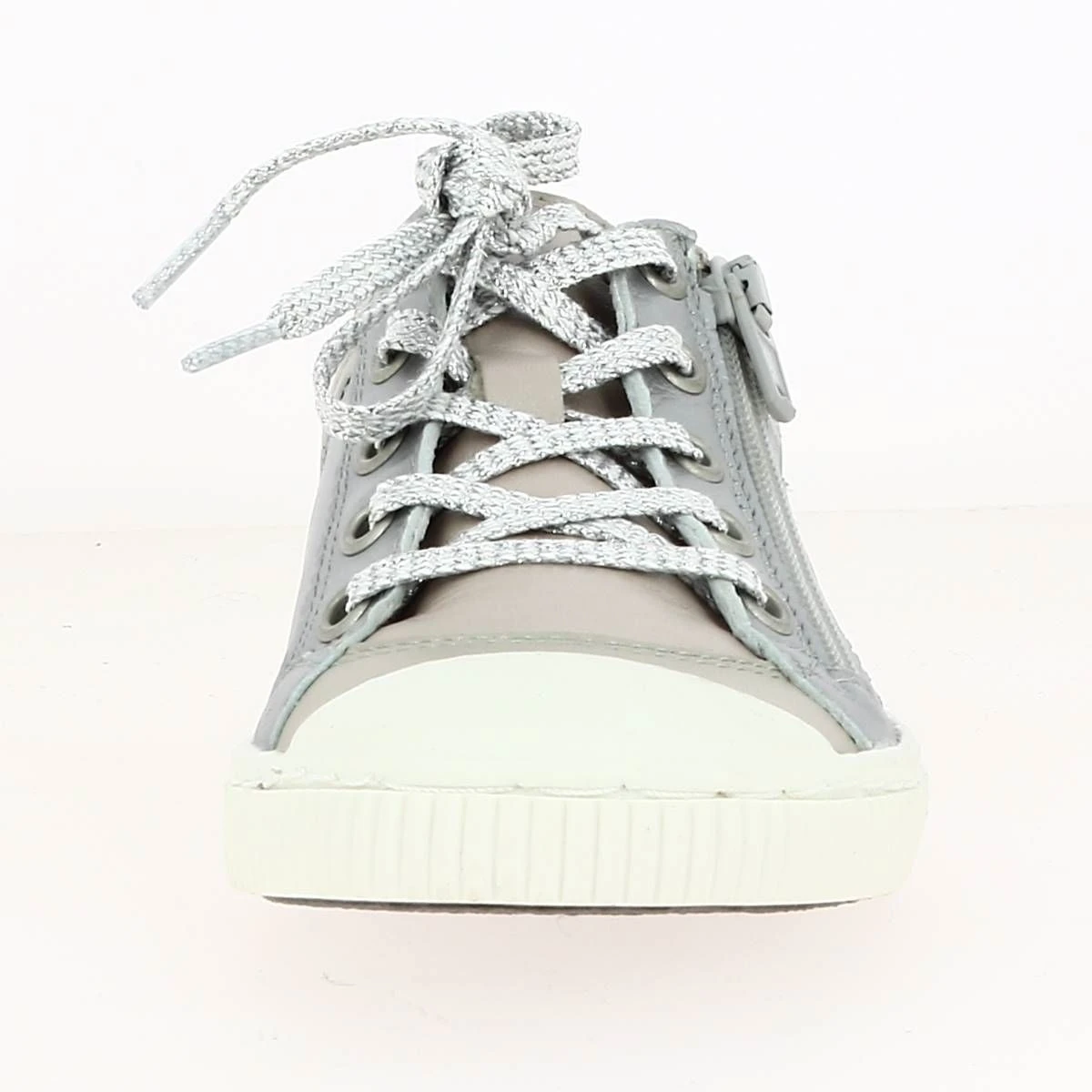 Baskets Modebisk ArgentPataugas Fille Bisk Argent 4 Baskets Modebisk ArgentPataugas Fille Bisk Argent – Image 4