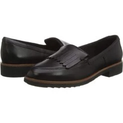 Mocassinsgriffin Kilt NoirClarks Femme Griffin Kilt Noir -Magasin De Chaussures De Mode 1205201 5