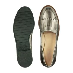 Mocassinsgriffin Kilt GrisClarks Femme Griffin Kilt Gris -Magasin De Chaussures De Mode 1205202 5