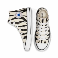 Baskets Modeall Star Ctas Hi BeigeConverse Fille All Star Ctas Hi Beige -Magasin De Chaussures De Mode 1210002 4