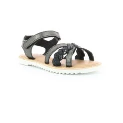 Sandalessharkky GrisKickers Fille Sharkky Gris -Magasin De Chaussures De Mode 1215601 3
