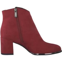 Bottinessabrina RougeMarco Tozzi Femme Sabrina Rouge -Magasin De Chaussures De Mode 1221203 3