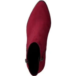 Bottinessabrina RougeMarco Tozzi Femme Sabrina Rouge -Magasin De Chaussures De Mode 1221203 4