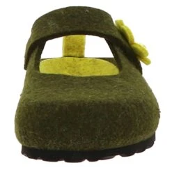 Chaussonsbiofleur VertSoir Et Matin Femme Biofleur Vert -Magasin De Chaussures De Mode 1242901 4