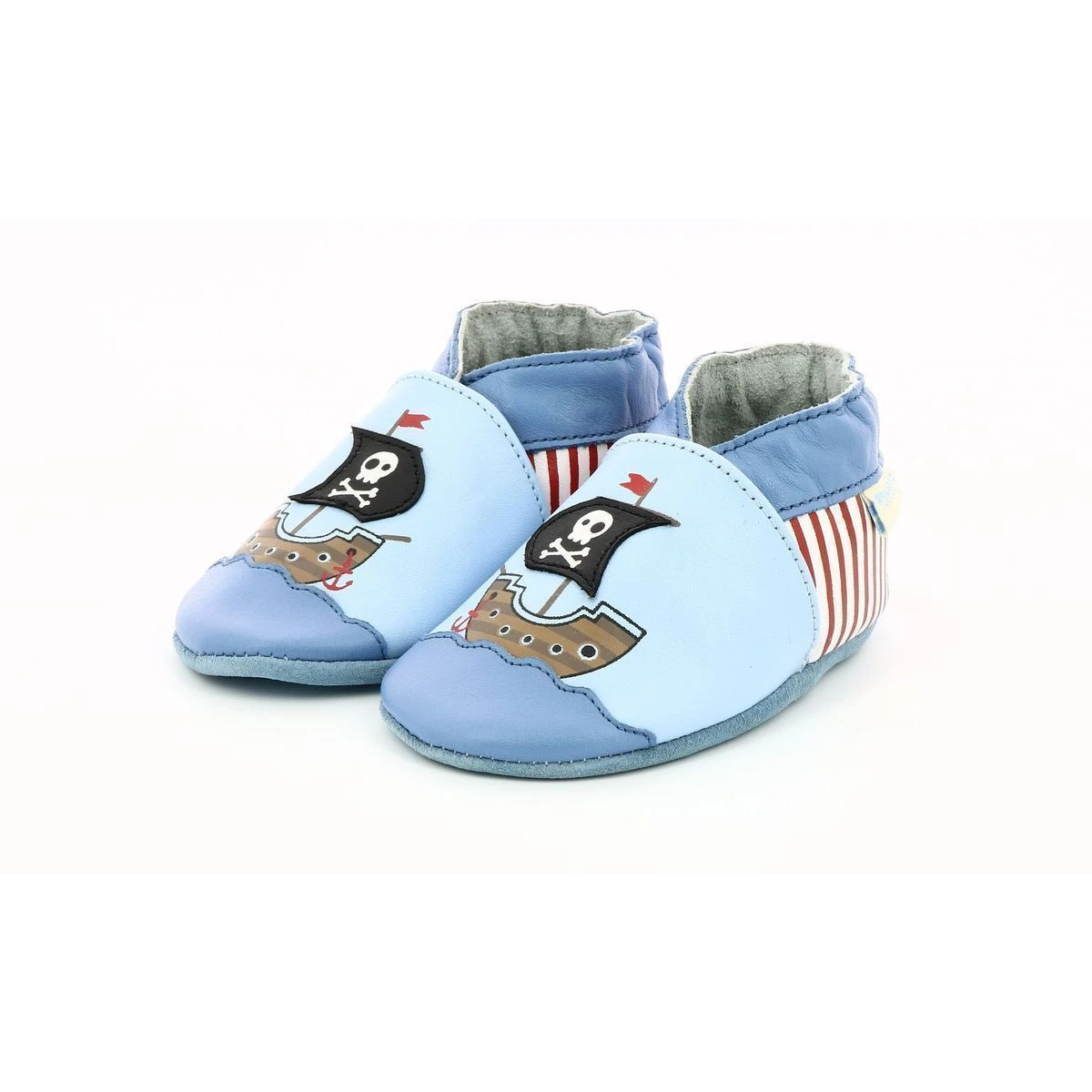 Chaussonspirates Boat BleuRobeez Garcon Pirates Boat Bleu 2 Chaussonspirates Boat BleuRobeez Garcon Pirates Boat Bleu – Image 2