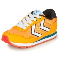 Baskets Modereflex JauneHummel Garcon Reflex Jaune -Magasin De Chaussures De Mode 1254501 2