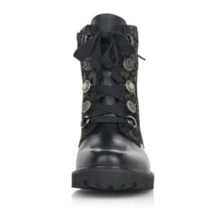 Bottinesd8677 NoirRemonte Femme D8677 Noir -Magasin De Chaussures De Mode 1259501 5