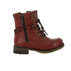 Bottines5026 619 RougeMustang Fille 5026 619 Rouge -Magasin De Chaussures De Mode 1268301 3