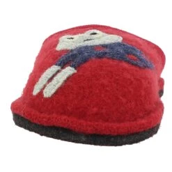 Chaussonsflair Cucho RougeHaflinger Femme Flair Cucho Rouge -Magasin De Chaussures De Mode 1284802 4
