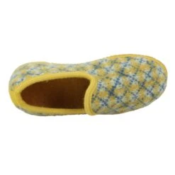 Chaussonsslipper Jaquard JauneHaflinger Femme Slipper Jaquard Jaune -Magasin De Chaussures De Mode 1284903 5