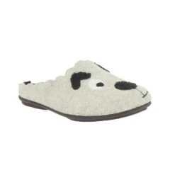 Mules Chien BlancMaison De L Espadrille Femme Chien Blanc -Magasin De Chaussures De Mode 1291401 3