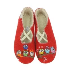 Chaussonsbetelgeuse RougeMaison De L Espadrille Femme Betelgeuse Rouge -Magasin De Chaussures De Mode 1292101 4