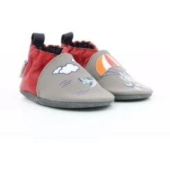 Chaussonshappy Wolf GrisRobeez Garcon Happy Wolf Gris -Magasin De Chaussures De Mode 1298501 3
