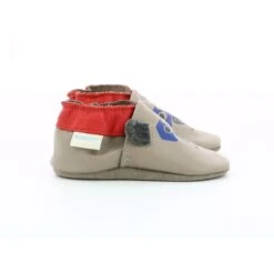 Chaussonsawesome Bear GrisRobeez Garcon Awesome Bear Gris