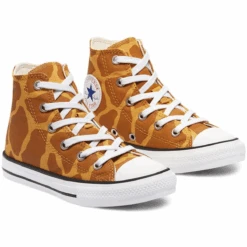 Baskets Modechuck Taylor Hi JauneConverse Femme Chuck Taylor Hi Jaune -Magasin De Chaussures De Mode 1321601 2