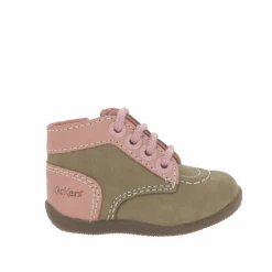 Bottinesbonzip GrisKickers Garcon Bonzip Gris