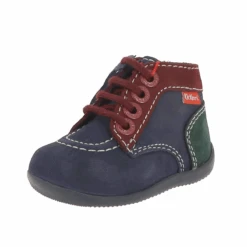 Bottinesbonbon 2 BleuKickers Garcon Bonbon 2 Bleu -Magasin De Chaussures De Mode 1325201 2