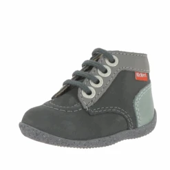 Bottinesbonbon 2 GrisKickers Garcon Bonbon 2 Gris -Magasin De Chaussures De Mode 1325301 2