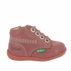 Bottinesbillyzip 2 RoseKickers Fille Billyzip 2 Rose