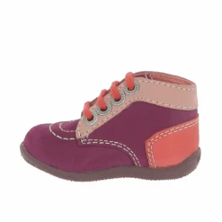 Bottinesbonbon VioletKickers Fille Bonbon Violet -Magasin De Chaussures De Mode 1325601 3