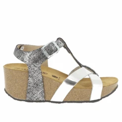 Sandalesso Cross ArgentPlakton Femme So Cross Argent
