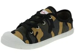 Baskets Modecamouflage VertLittle Marcel Fille Camouflage Vert