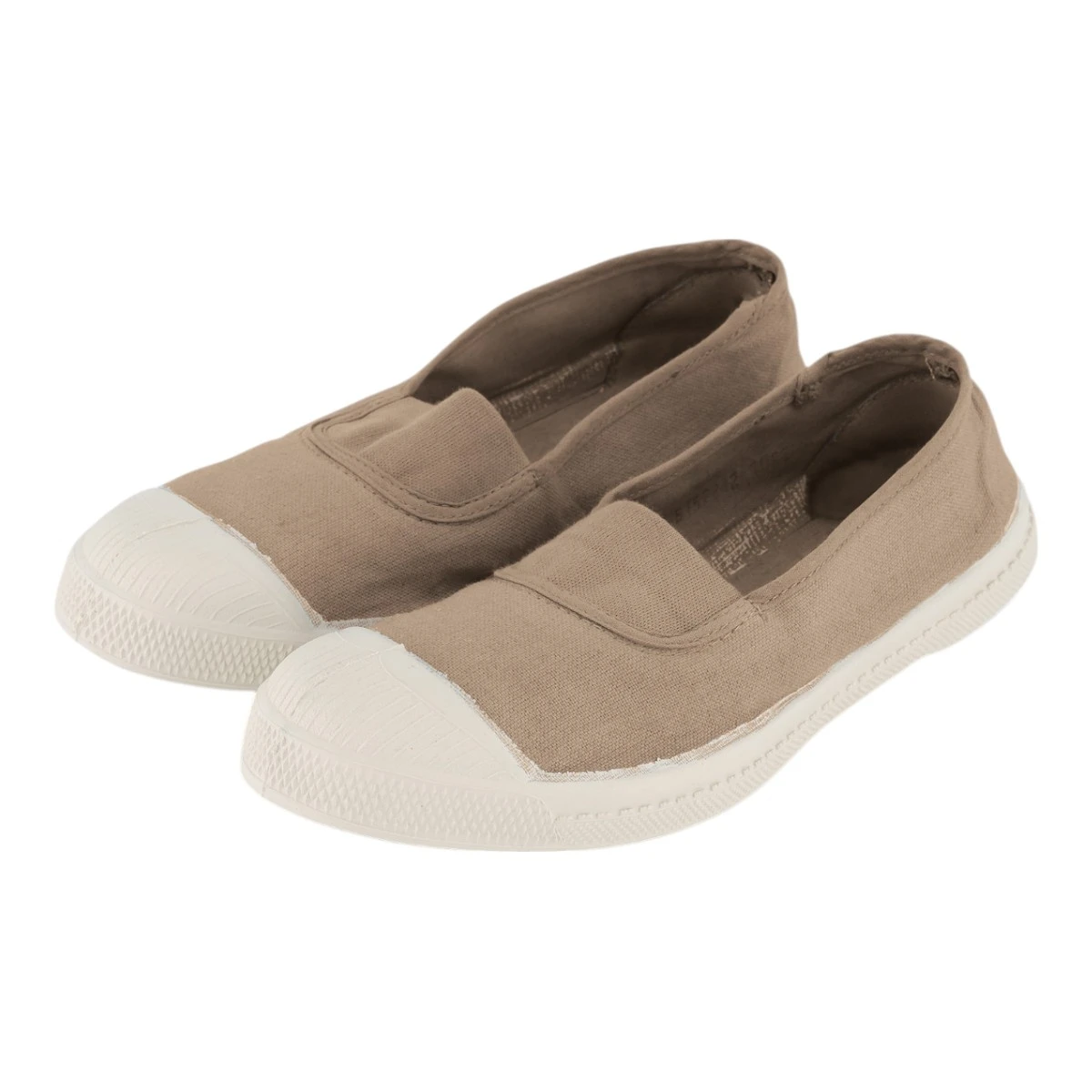 Ballerines Et Babiestennis Elastique BeigeBensimon Femme Tennis Elastique Beige 2 Ballerines Et Babiestennis Elastique BeigeBensimon Femme Tennis Elastique Beige – Image 2