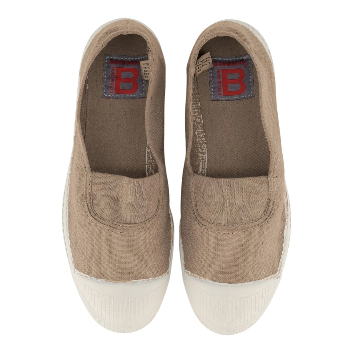 Ballerines Et Babiestennis Elastique BeigeBensimon Femme Tennis Elastique Beige 3 Ballerines Et Babiestennis Elastique BeigeBensimon Femme Tennis Elastique Beige – Image 3