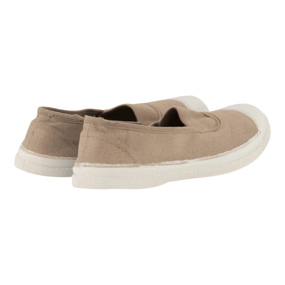 Ballerines Et Babiestennis Elastique BeigeBensimon Femme Tennis Elastique Beige 4 Ballerines Et Babiestennis Elastique BeigeBensimon Femme Tennis Elastique Beige – Image 4