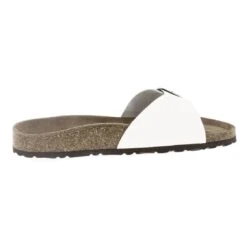 Mules3555 BlancMaison De L Espadrille Homme 3555 Blanc