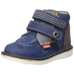 Bottineswapa BleuKickers Garcon Wapa Bleu -Magasin De Chaussures De Mode 1460101 2