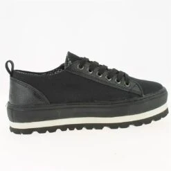 Baskets Modekyoto NoirSixtyseven Femme Kyoto Noir -Magasin De Chaussures De Mode 1504501 3